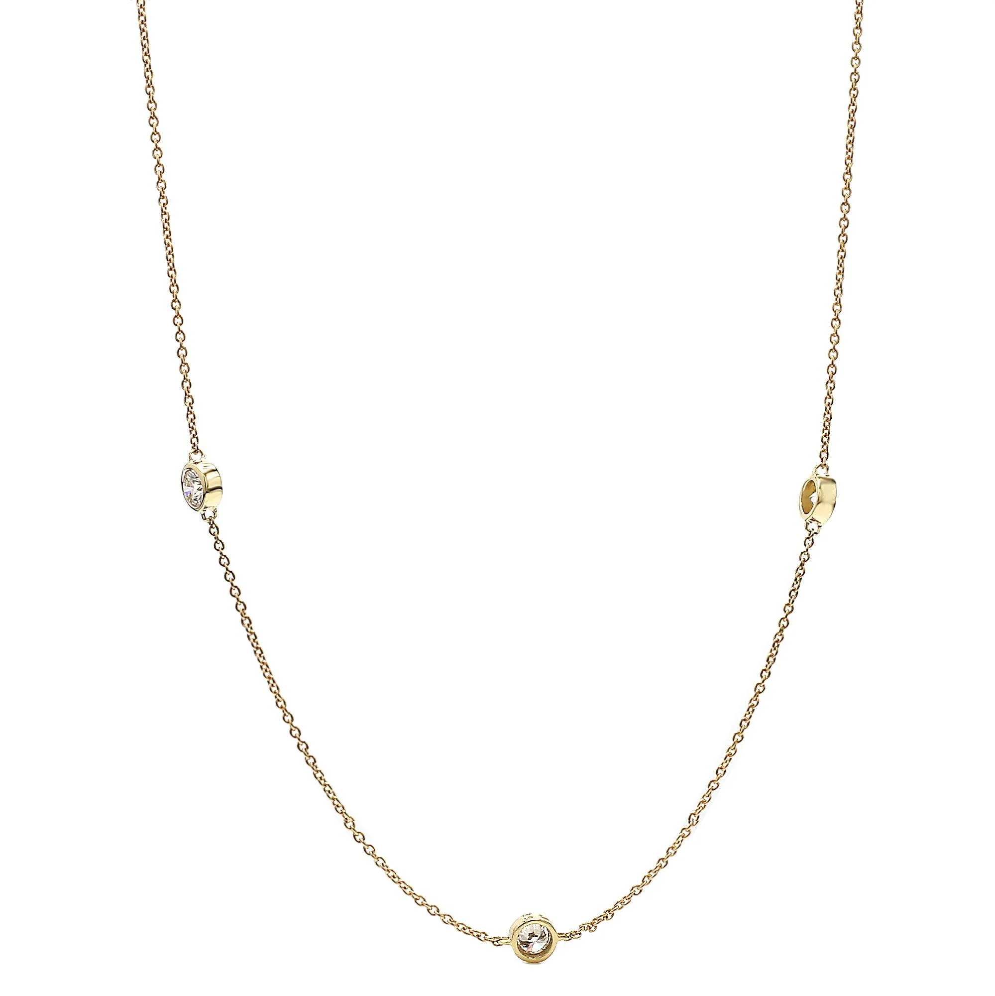 Candence Necklace 1.0Ctw - Image 4