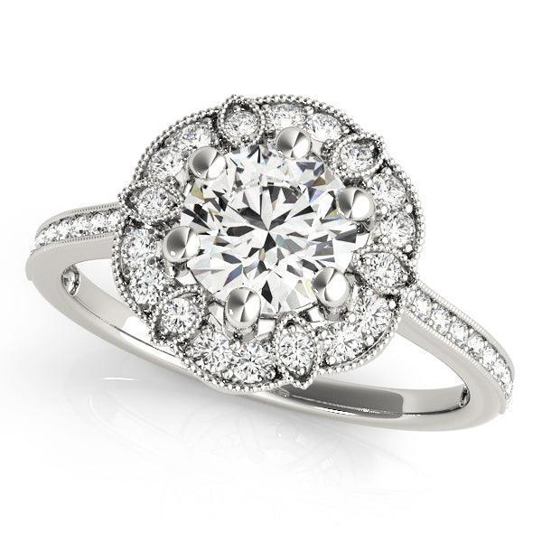 Moriah Halo Engagement Ring