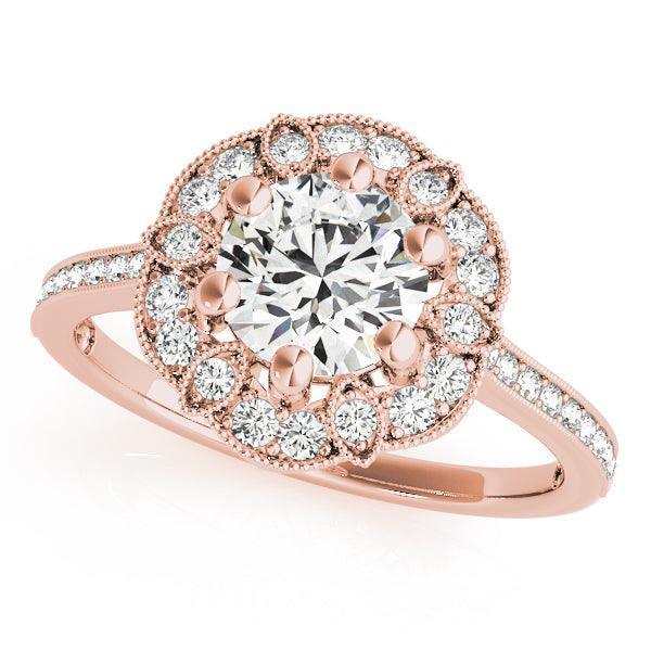 Moriah Halo Engagement Ring - Image 5