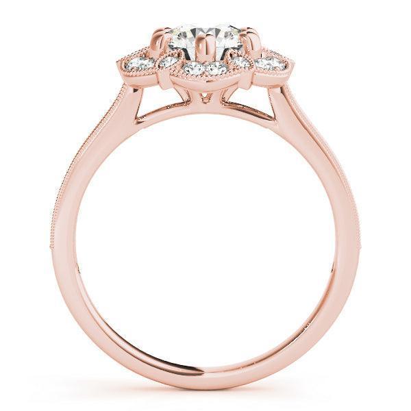 Moriah Halo Engagement Ring - Image 6