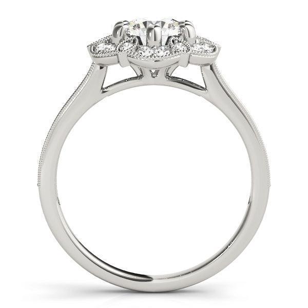Moriah Halo Engagement Ring - Image 2