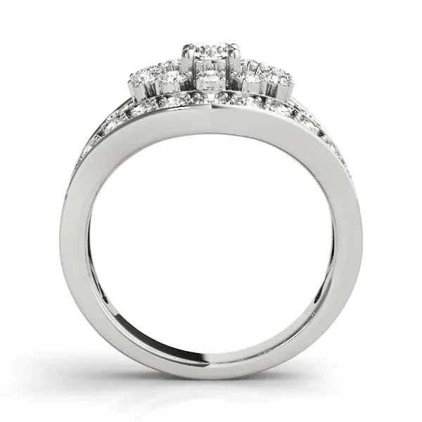 Sunburst Diamond Fashion Ring - Image 3