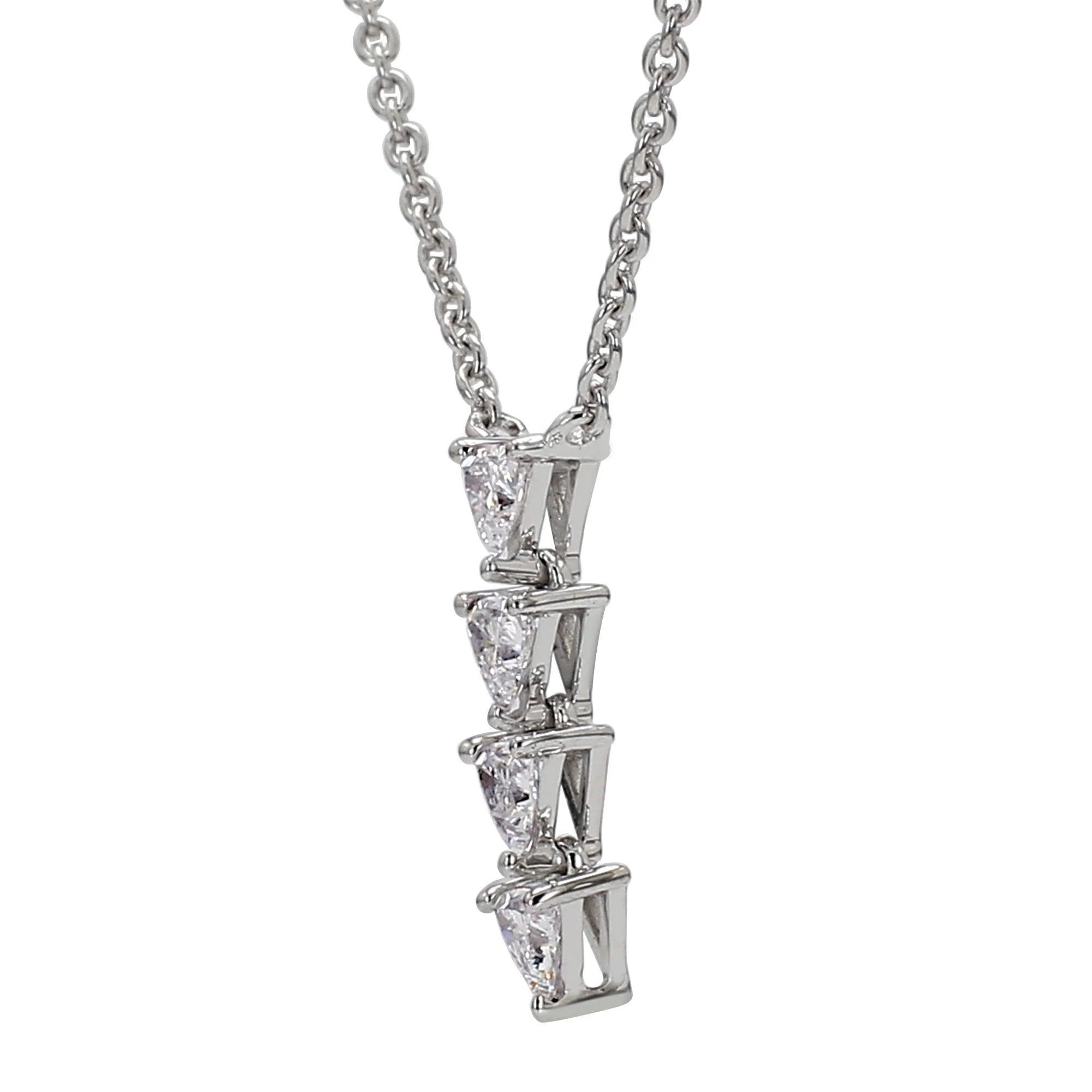 Robin Trillion Necklace - 1/2 Ct. T.W. - Image 4