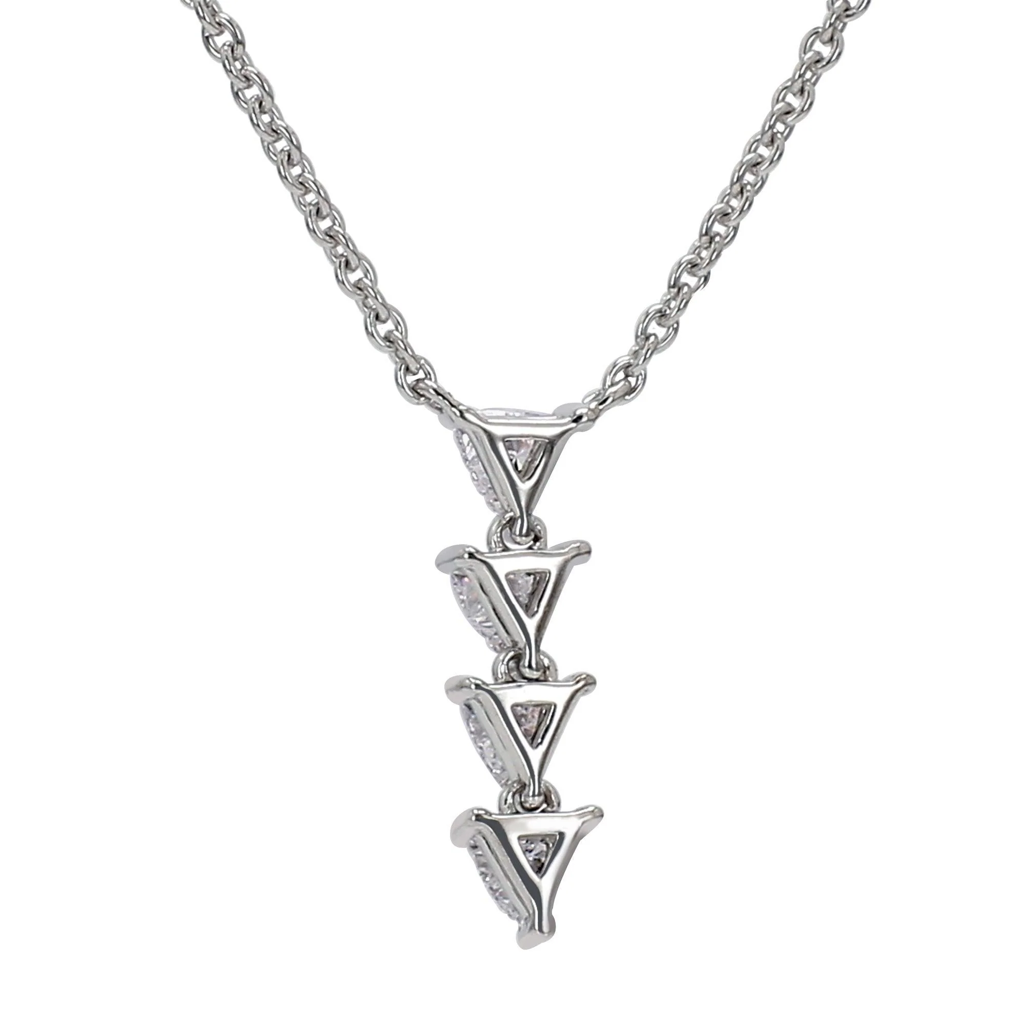 Robin Trillion Necklace - 1/2 Ct. T.W. - Image 5