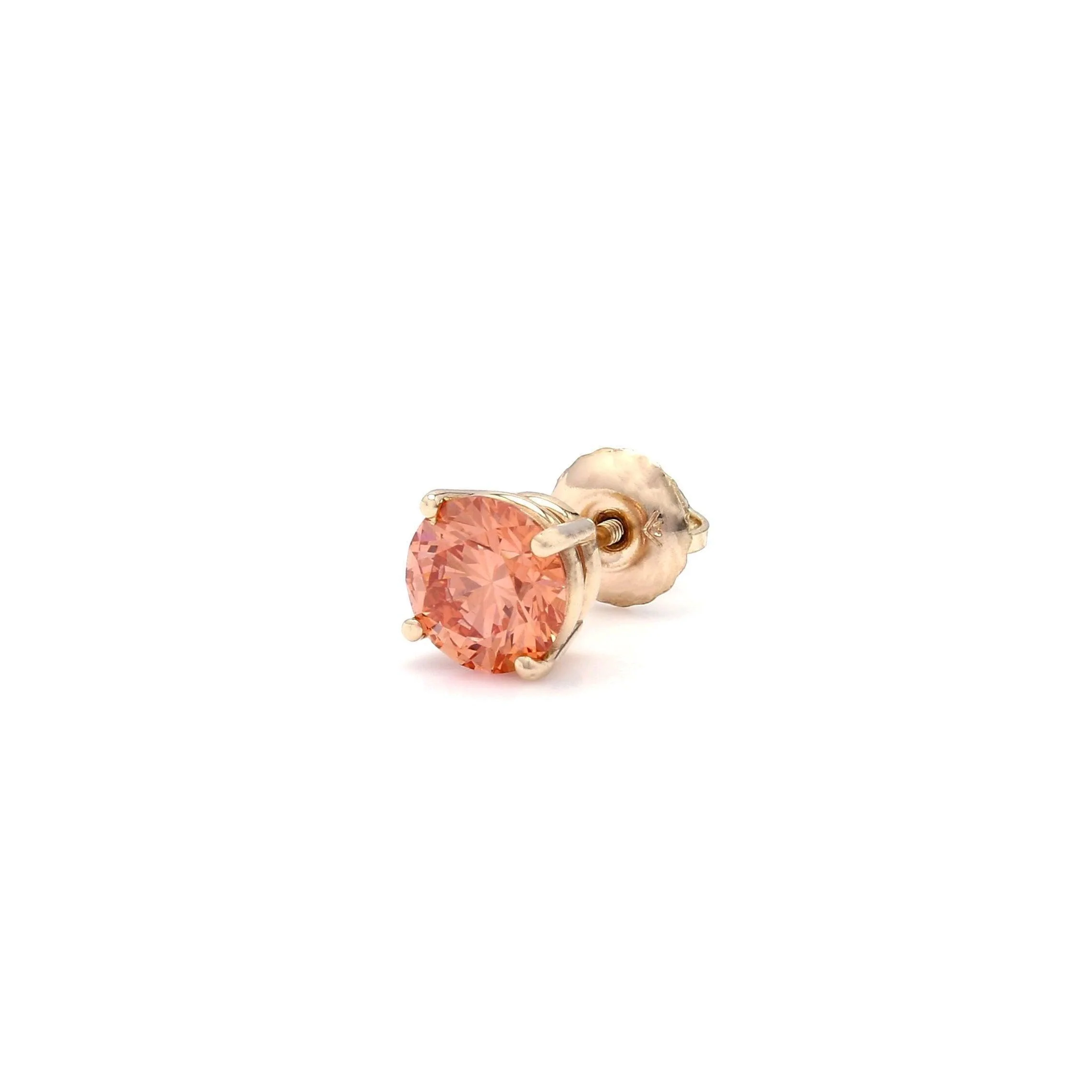 Gibson Earring 3/4 Ct. Orange