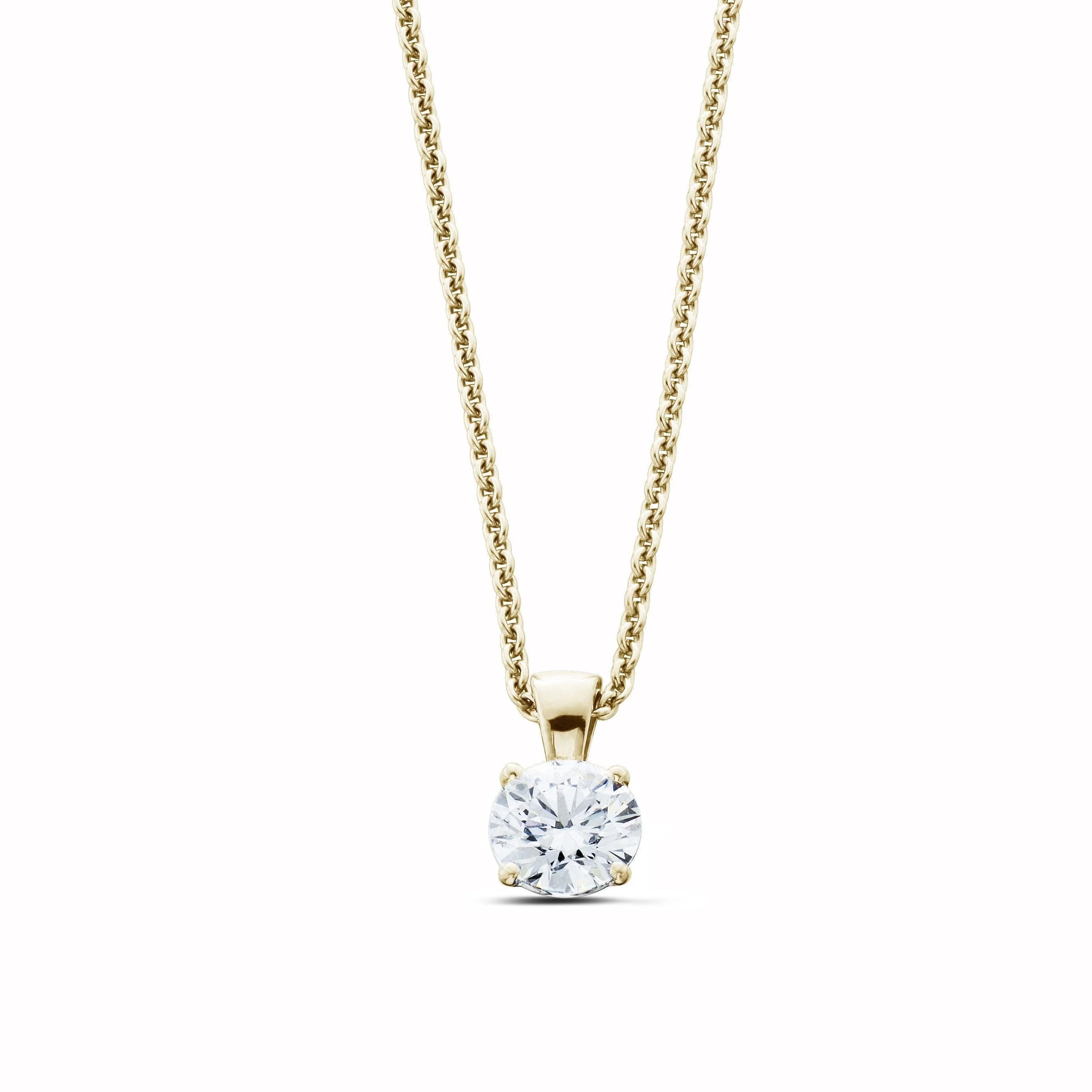 Lynn Pendant - 3/4 Ct. T.W. IGI Certified - Image 2