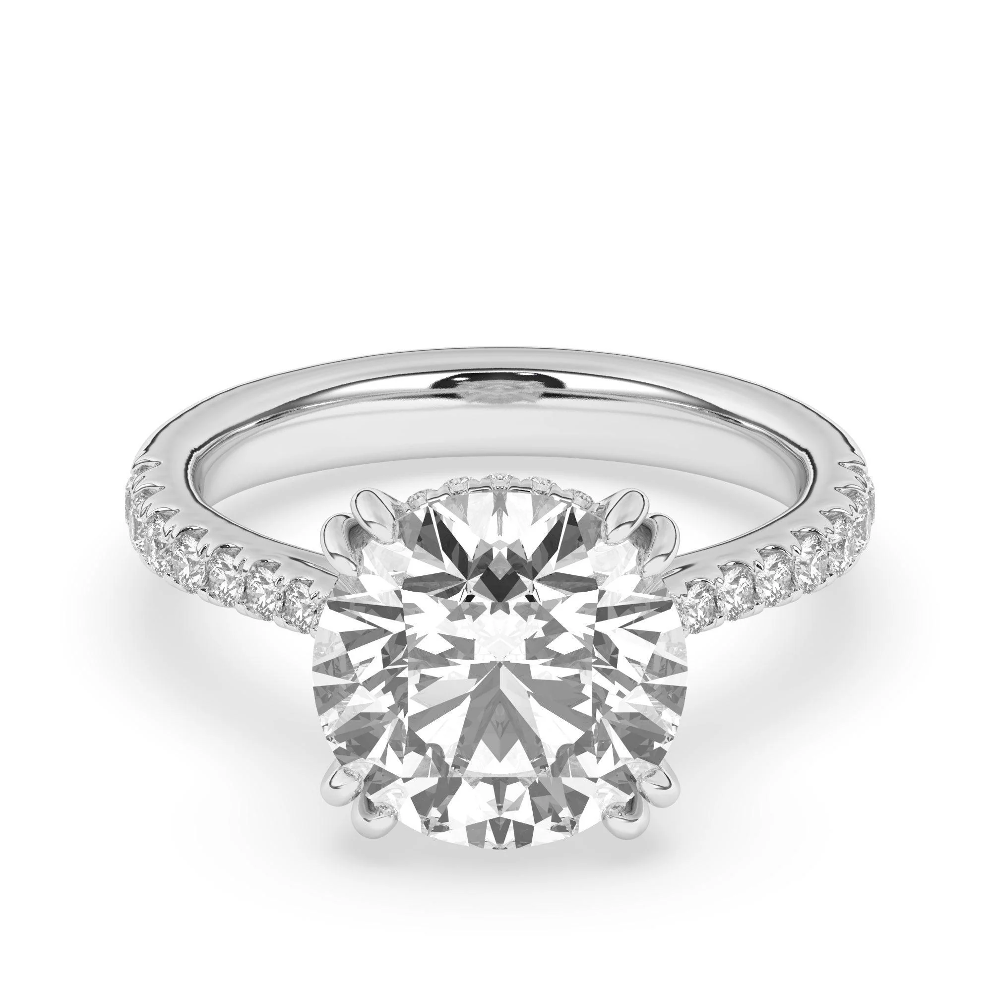 Suzanne Hidden Halo Setting