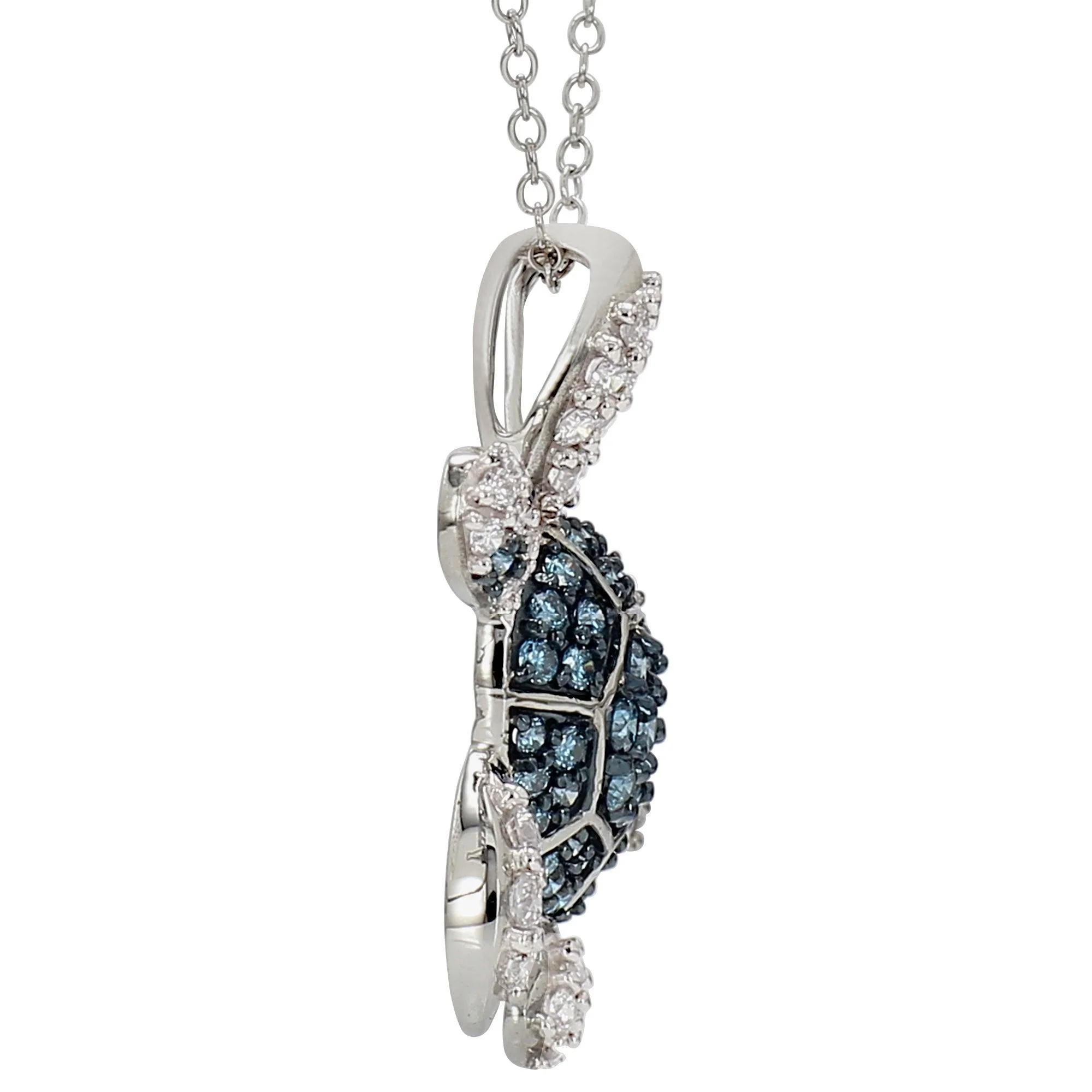 Turtle Pendant - 1.0 Ct. T.W. - Image 3
