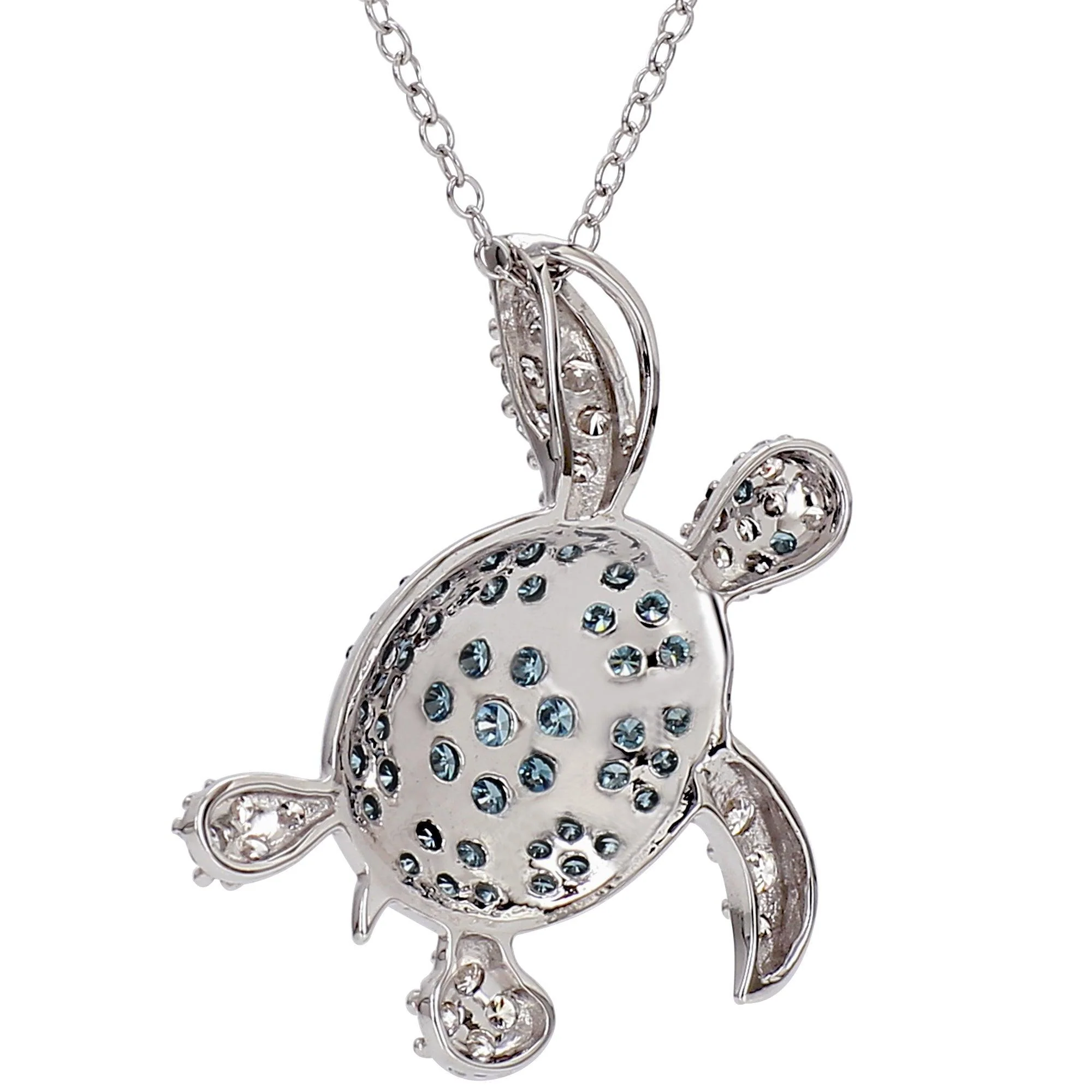 Turtle Pendant - 1.0 Ct. T.W. - Image 4