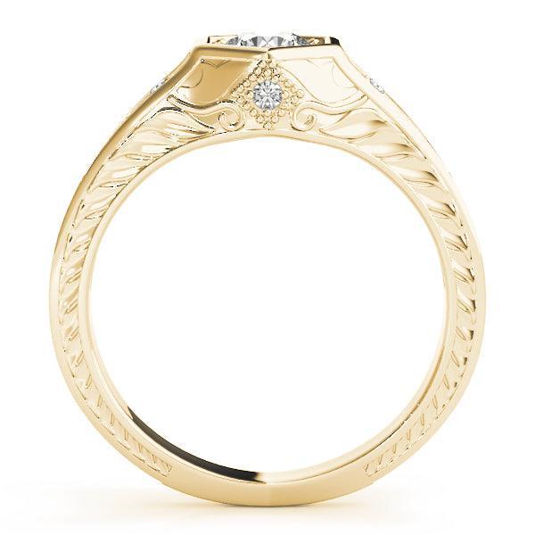 Vintage Thelma Engagement Ring 1/2 Ct IGI Certified - Image 5