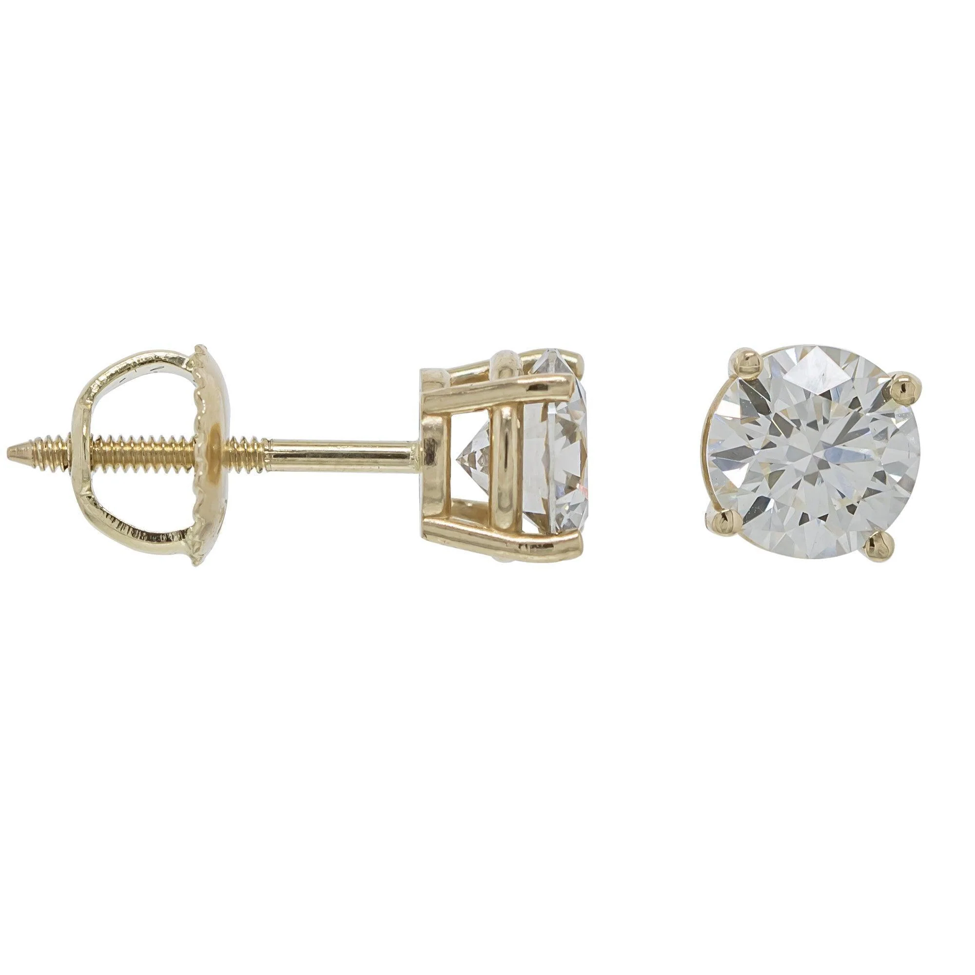 Marilyn Earrings 1 1/4Ctw. Certified - Image 6