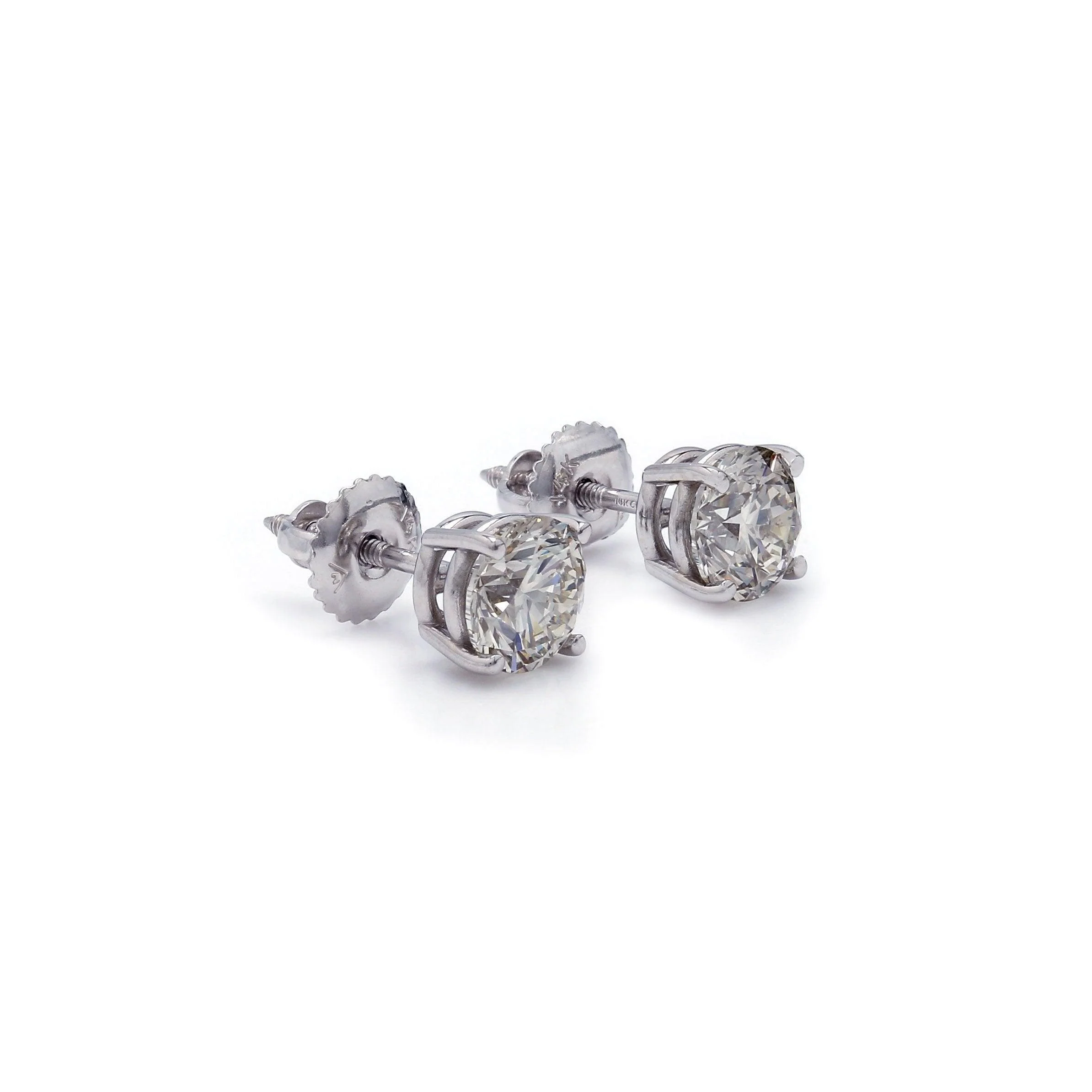 Marilyn Earrings 1 1/4Ctw. Certified - Image 7