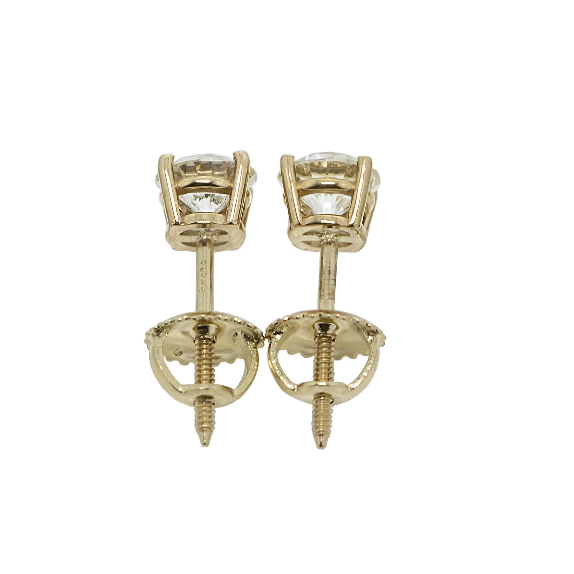 Marilyn Earrings 1 1/4Ctw. Certified - Image 8