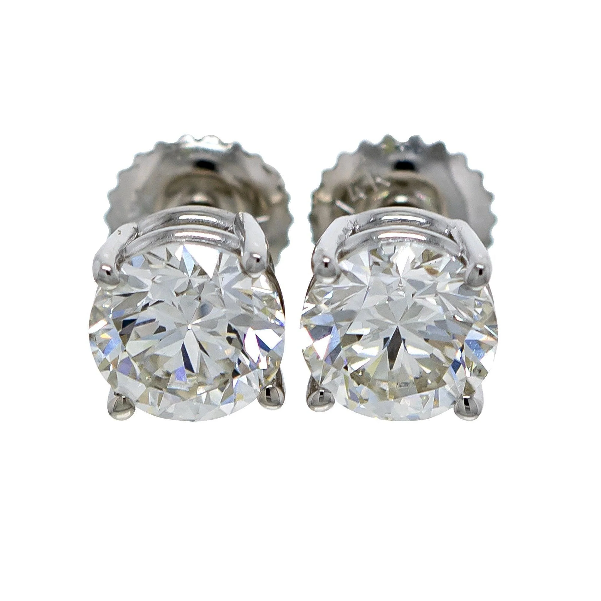 Marilyn Earrings 3.0Ctw. Certified - Image 5