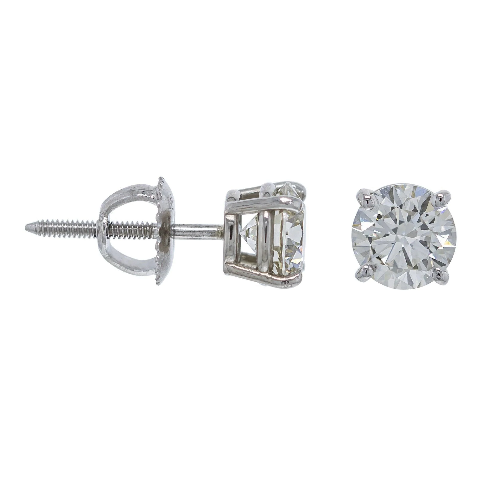Marilyn Earrings 3.0Ctw. Certified - Image 8