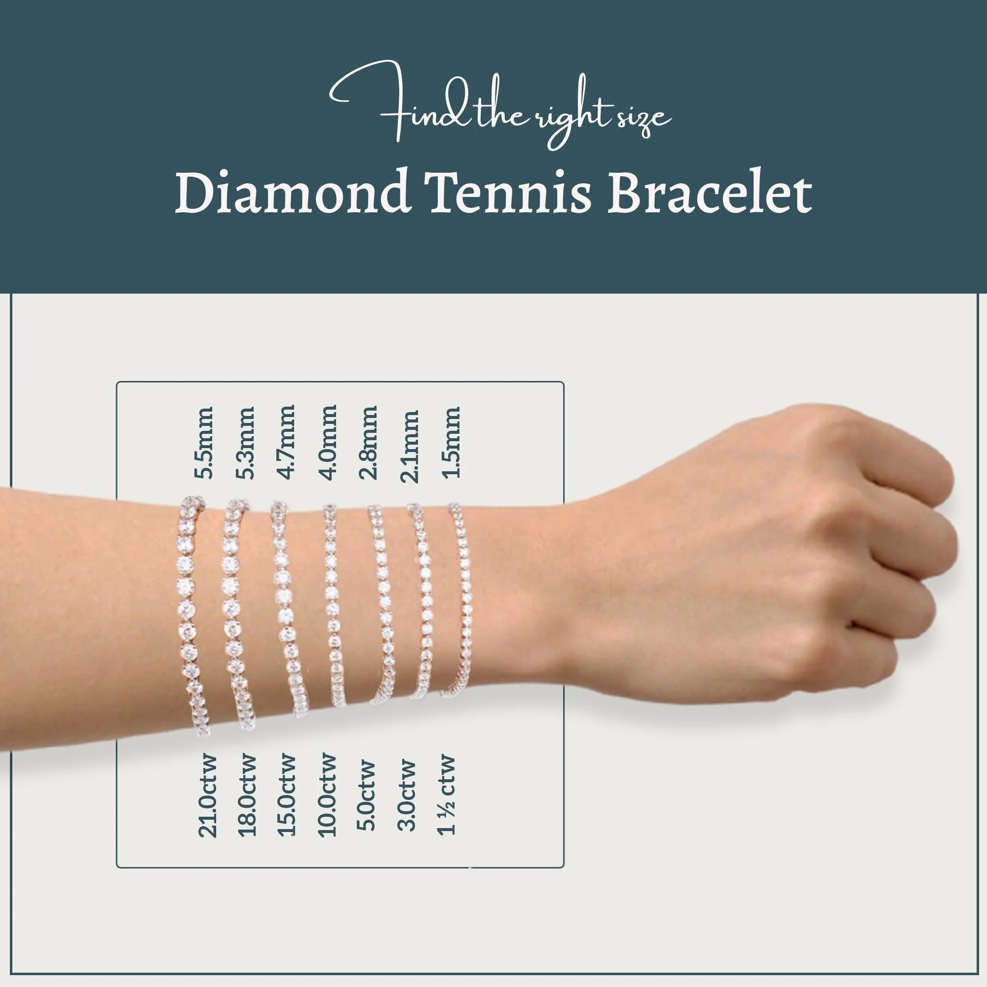 Ashley Bracelet 5.0Ctw - Image 4