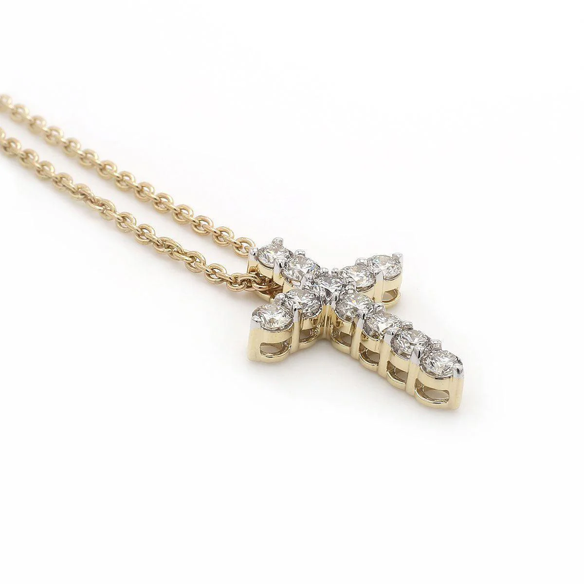 Cross 2 1/4Ctw Pendant - Image 3