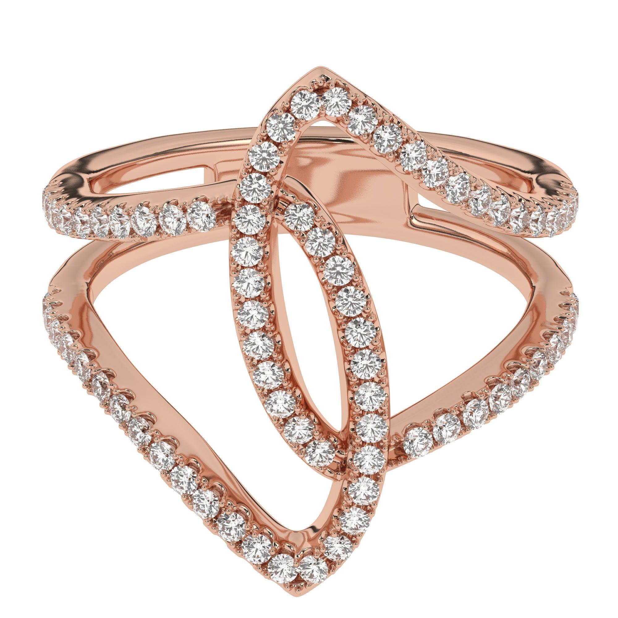 Leah Ring - 1/2 Ct. T.W. - Image 3