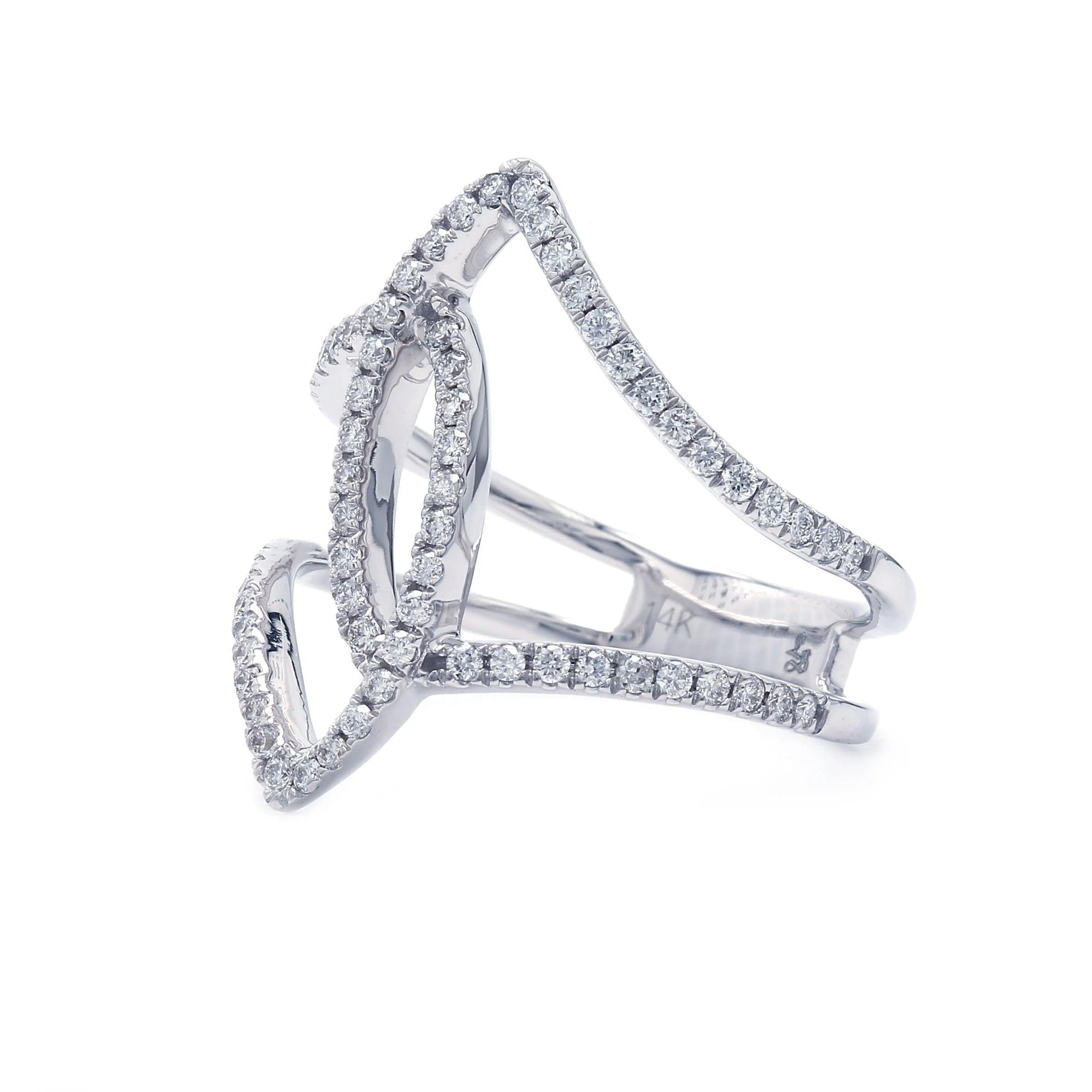 Leah Ring - 1/2 Ct. T.W. - Image 6