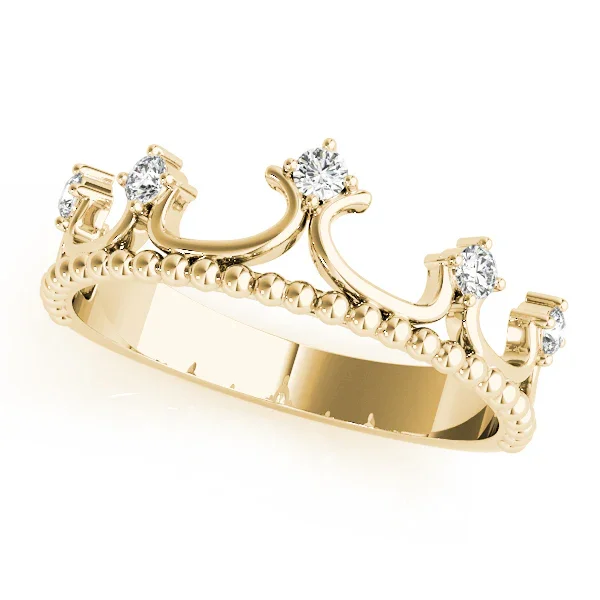 Crown Diamond Band - Image 2